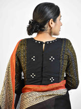 Rimjhim - Ikat Kutch mirror work blouse