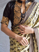 Boss babe - Mashru silk blouse