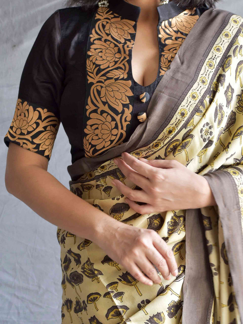 Boss babe - Mashru silk blouse