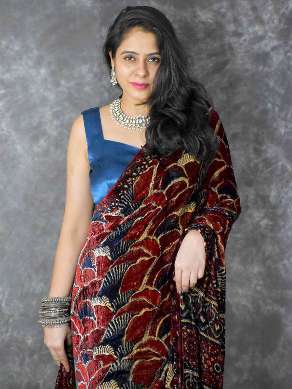 Buy Velvet Saree for Women