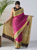 Bandhej saree