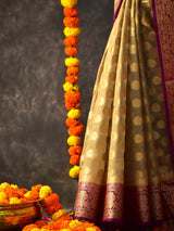 Kashish - Georgette zari Saree