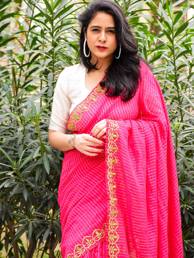 Buy Embroidered Saree Designs