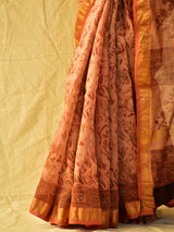 Meena- Dabu Maheshwari silk saree