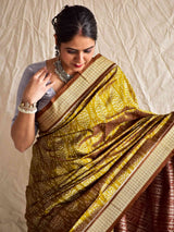 Hidden gem - Handwoven ikat saree