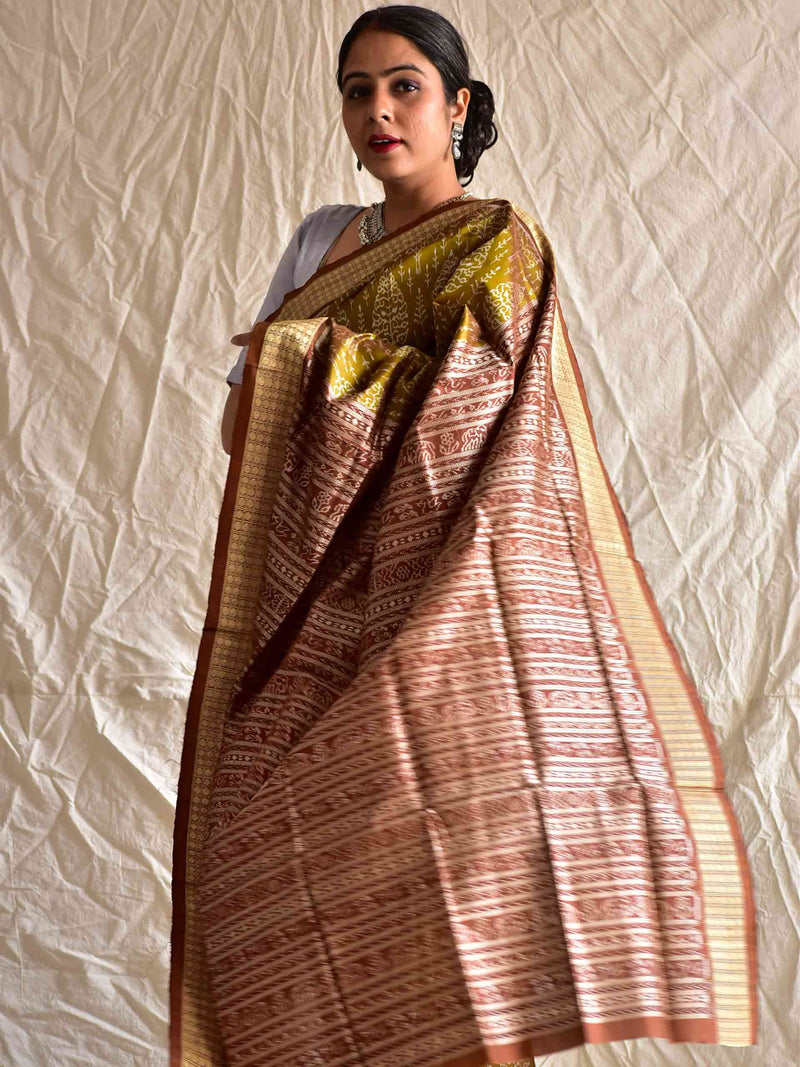 Hidden gem - Handwoven ikat saree