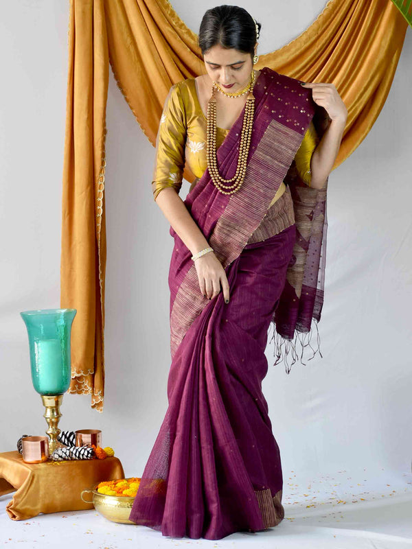 Matka Silk Saree
