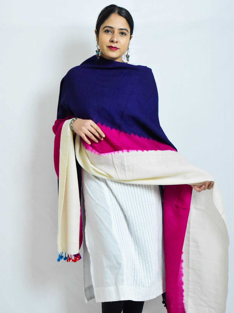 Royalty - Handloom merino wool Shawl