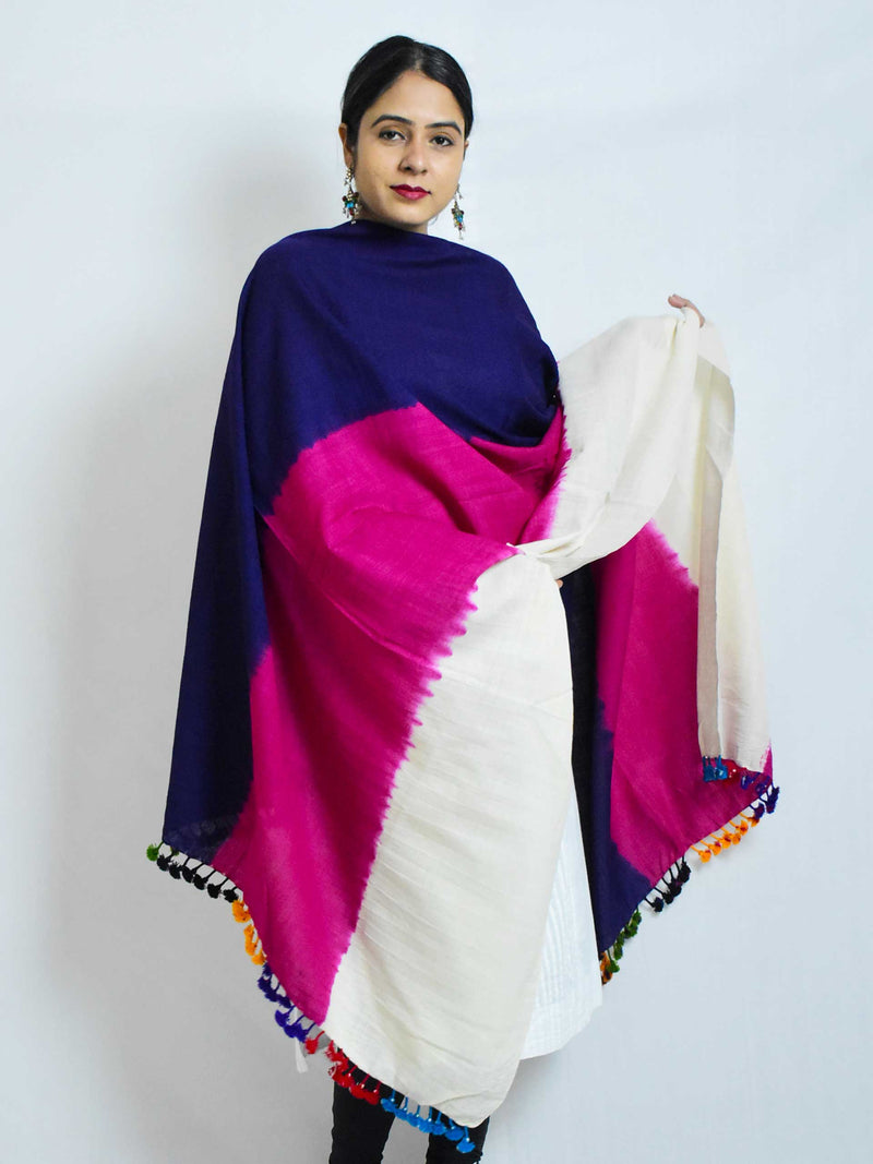 Royalty - Handloom merino wool Shawl