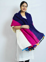 Royalty - Handloom merino wool Shawl