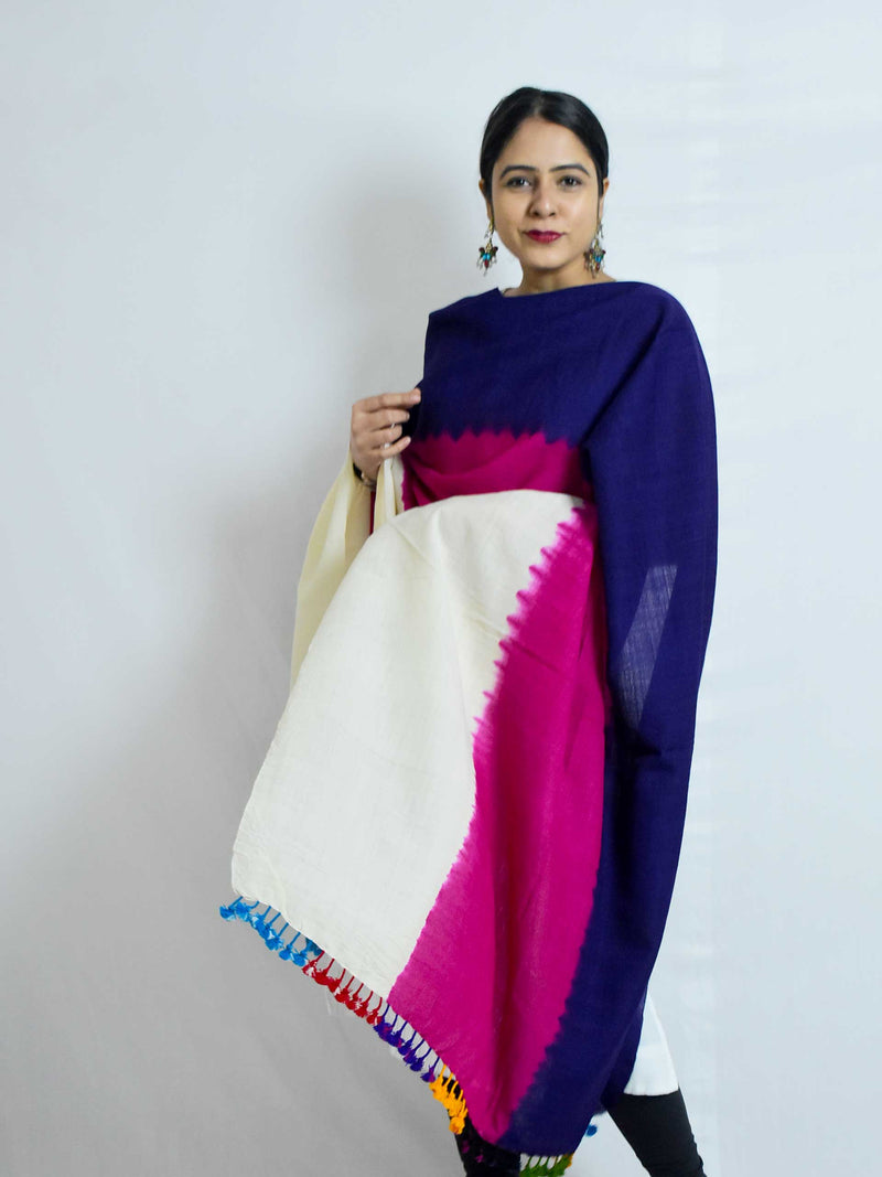 Royalty - Handloom merino wool Shawl