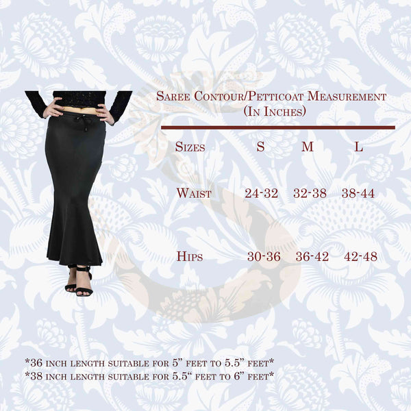 Shimmer 02 - 38" Saree Contour