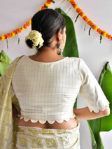 Onnakkodi - Lurex cotton blouse
