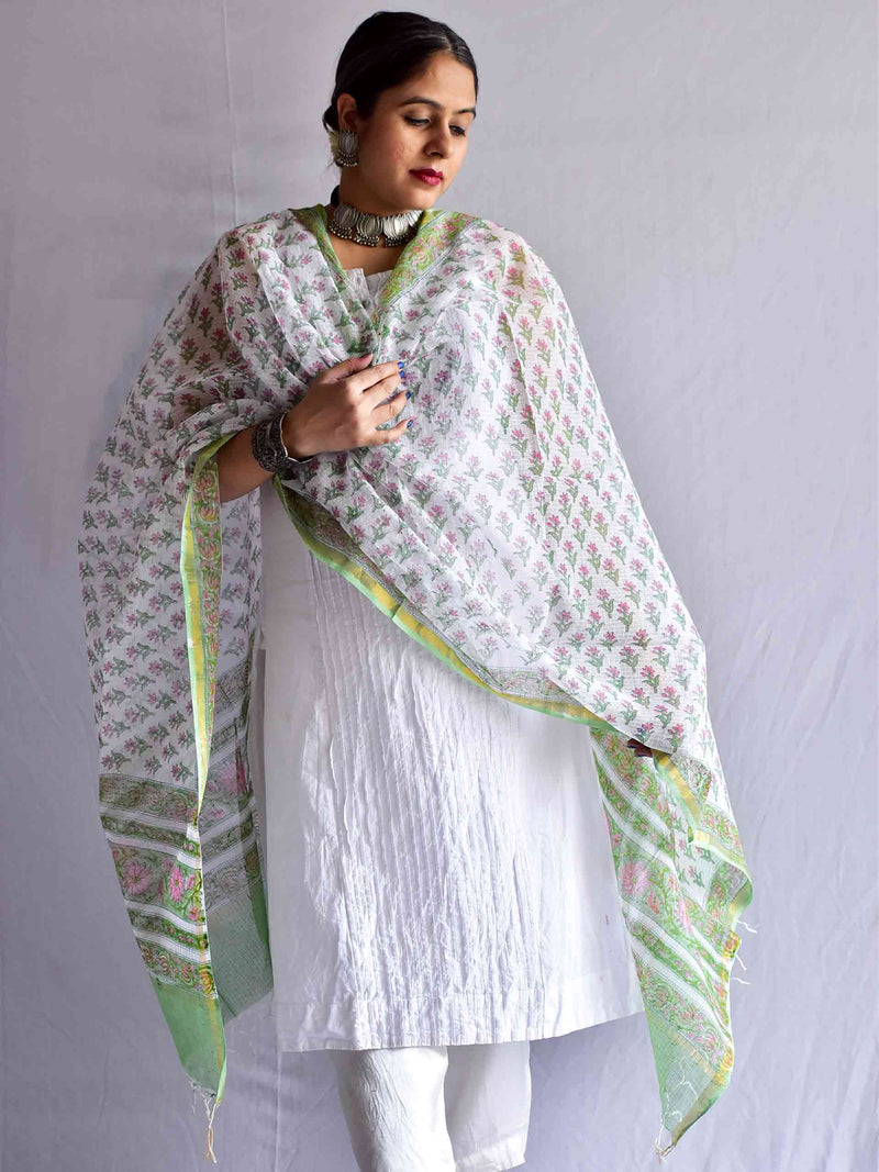 Mausam -  Kota Doria Dupatta