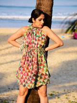 Showstopper - Hand block printed Cotton Anti Fit Dress