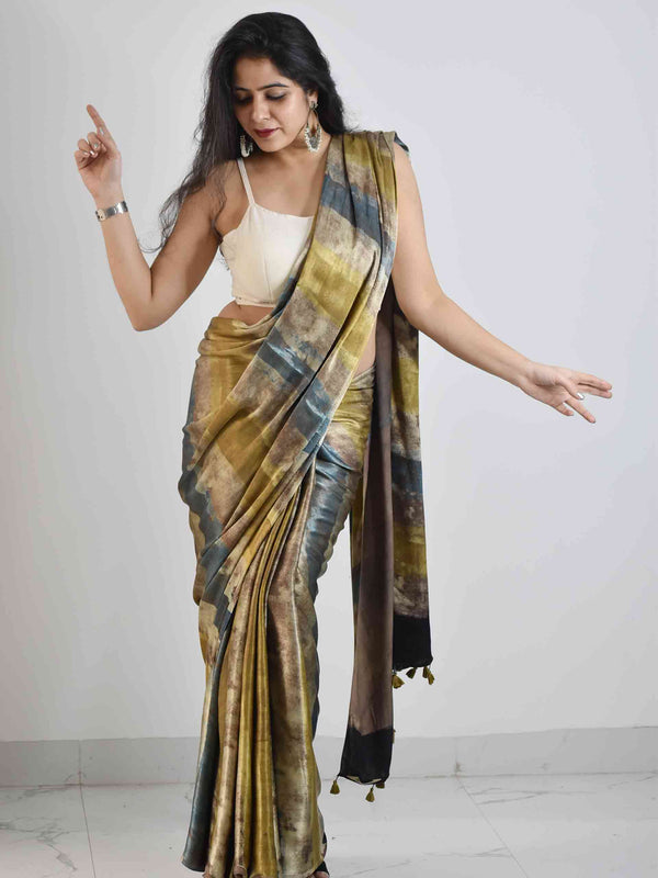 Buy Ajrakh Mashru silk sarees online