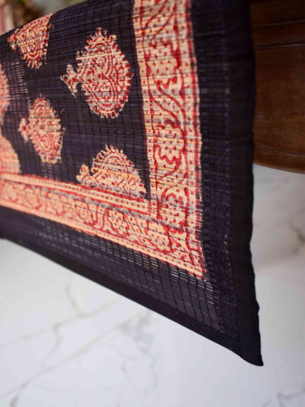 Buy Bagh print Bamboo Table Runner Online