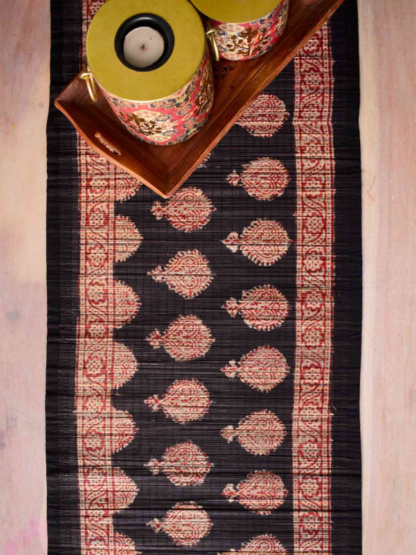 Buy Bagh print Bamboo Table Runner Online