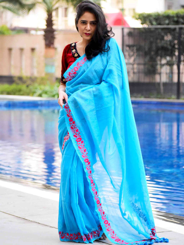 Buy Embroidered Saree Designs
