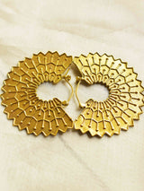 Dragon - Gold plated earring