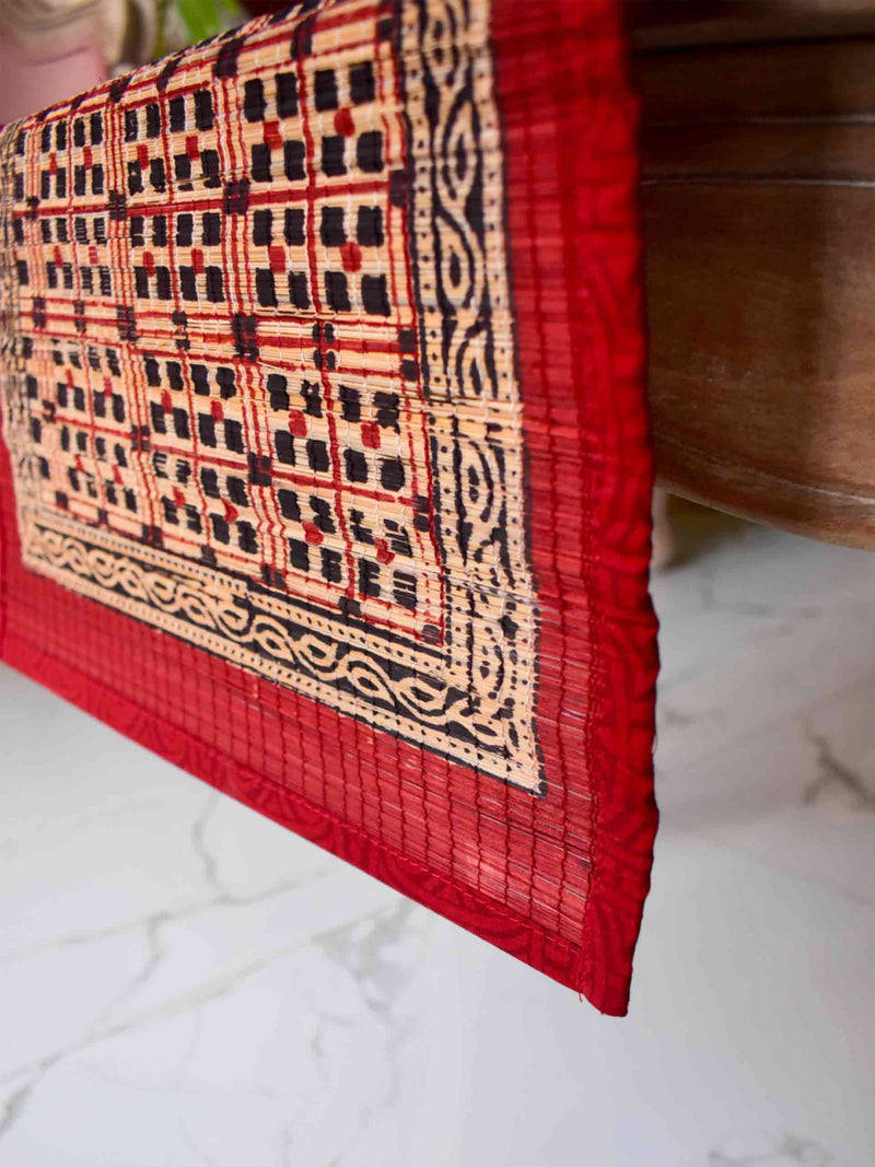 Bagh print Bamboo Table Runner