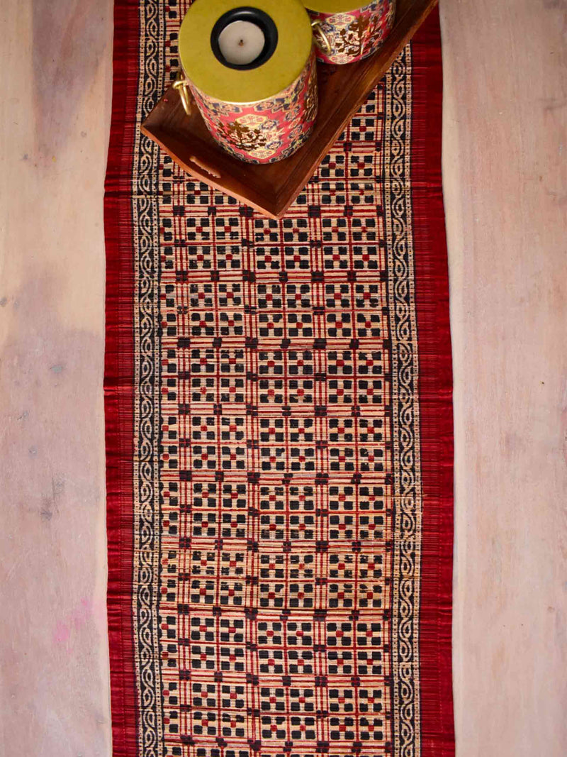 Bagh print Bamboo Table Runner