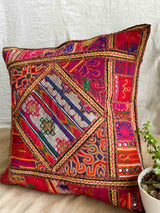 Jalaj - hand embroidered cushion cover 18X18