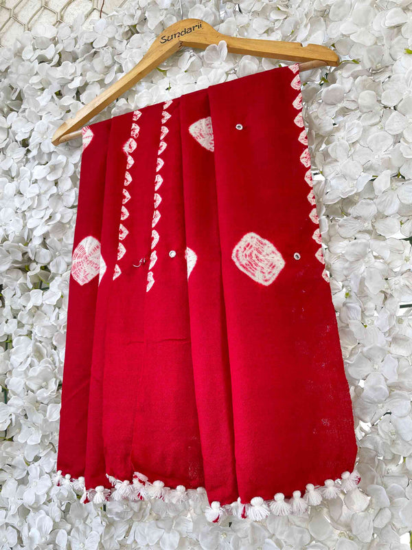 Buy Handloom Merino Wool Embroidered Stole Online