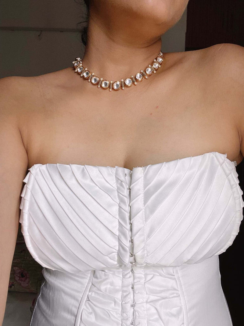 mehjabeen  - Kundan necklace set