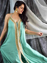 shores - halter neck dress
