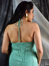 shores - halter neck dress