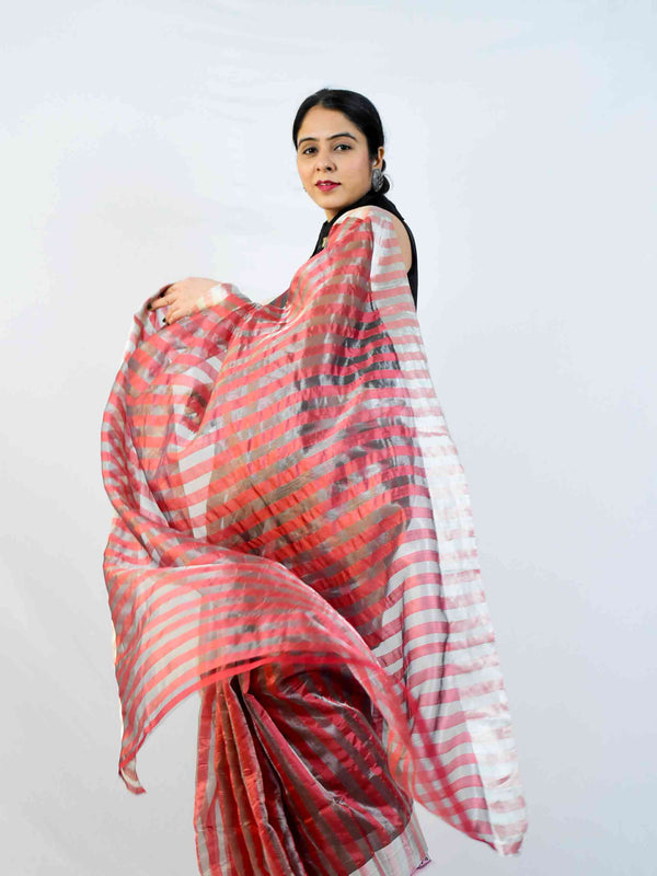 Buy Handloom Chanderi Silk Saree Online